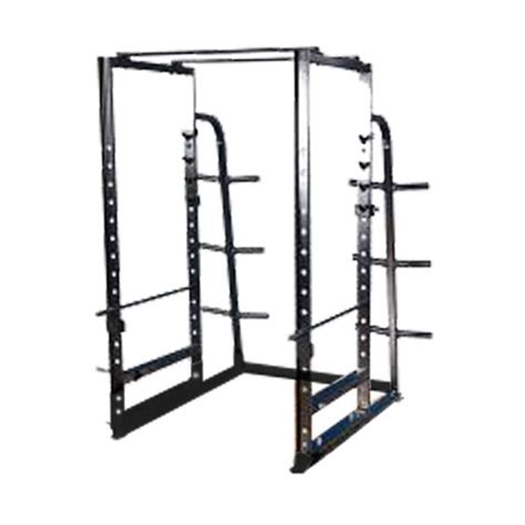 Body Power Deluxe Rack Cage System Enhanced With Upgrades Gym Ready