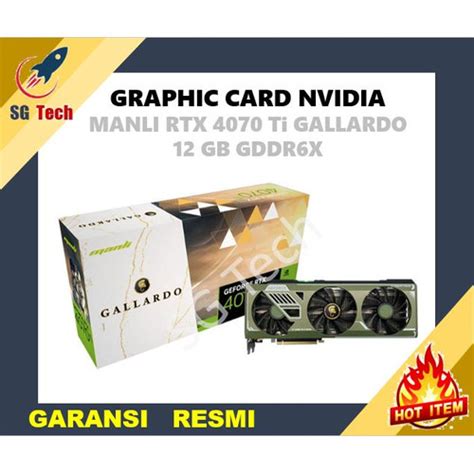 Jual Vga Nvidia Manli Geforce Rtx Ti Gallardo Gb Gddr X Ti