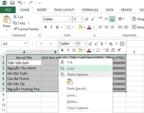 Cách Copy Sheet trong Excel vẫn giữ nguyên định dạng đơn giản nhanh