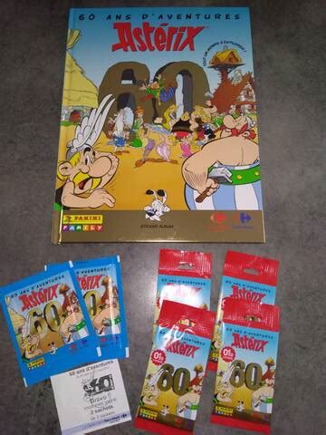 Album D Images Carrefour Asterix Ans Panini Complet Off