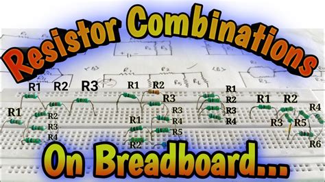 How To Build Series Parallel Circuit On Breadboard Combination Circuit On Breadboard 🔥🚀 Youtube