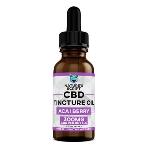 Natures Script Pure Hemp Extract Cbd Oil Tincture Product Review The