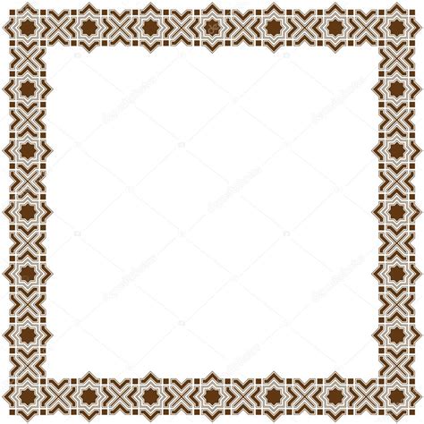 Islamic frame — Stock Vector © A-R-T-U-R #9683229