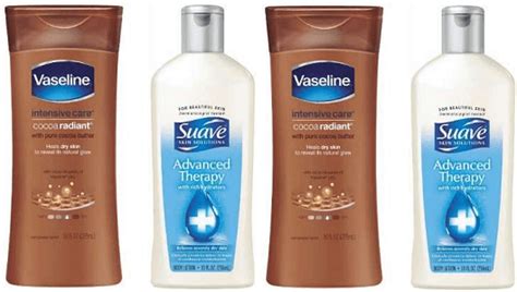 NEW Suave and Vaseline Lotion Coupons - Hunt4Freebies