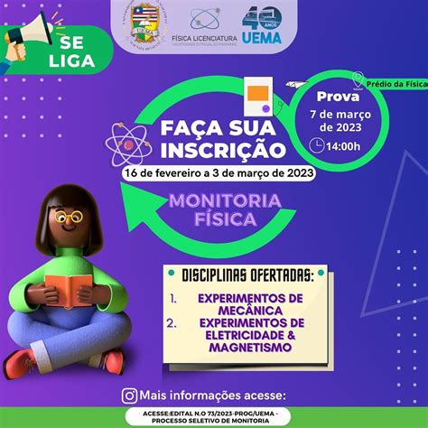 Física Licenciatura Seletivo De Monitoria FÍsica 2023 1