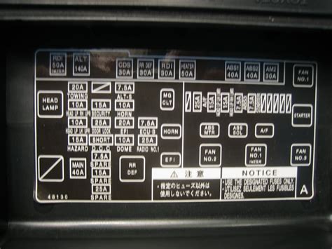 Toyota Corolla Fuse Box Radio