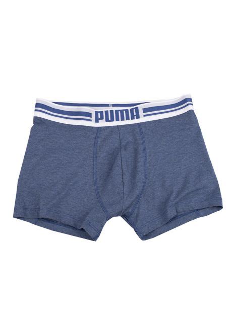 PUMA Bokserki męskie Placed Logo Boxer 2P 906519 05