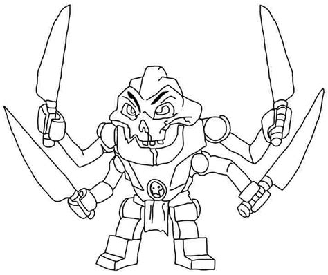 Ninjago Coloring Pages Lord Garmadon At Getcolorings Free