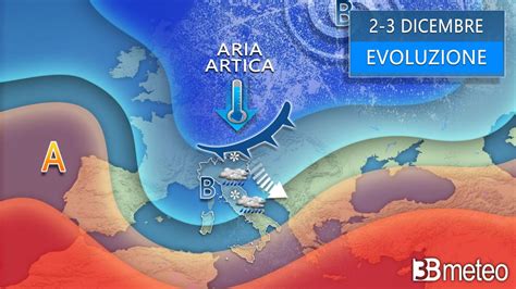 Meteo Primo Weekend Di Dicembre Con Fronte Freddo Pioggia Neve E