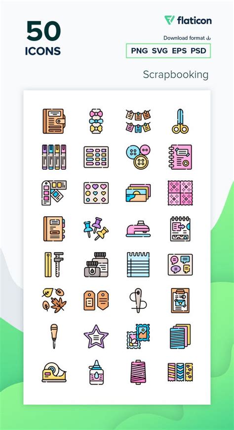 Free Icons Of Scrapbooking Designed By Freepik Artofit