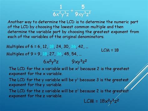 Adding Fractions With Variables : Simplifying Algebraic Fractions ...