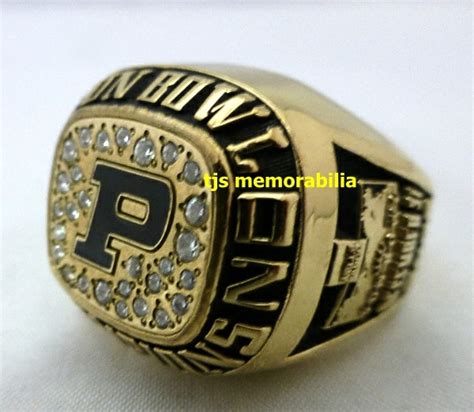 2002 Purdue Boilermakers Sun Bowl Championship Ring Buy And Sell