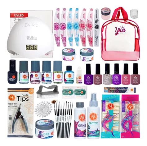 Mega Kit Uñas Acrilicas 6 Geles De Color Mc Nails Meses sin interés