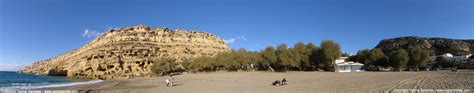 Matala caves and Matala beach in winter | Explore Crete