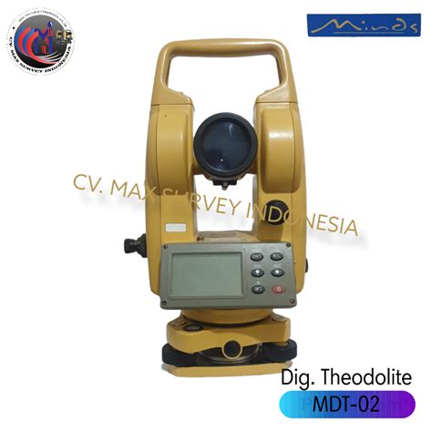 Theodolite Digital Minds Mdt 02 Harga Murah Berkualitas Dan Bergaransi