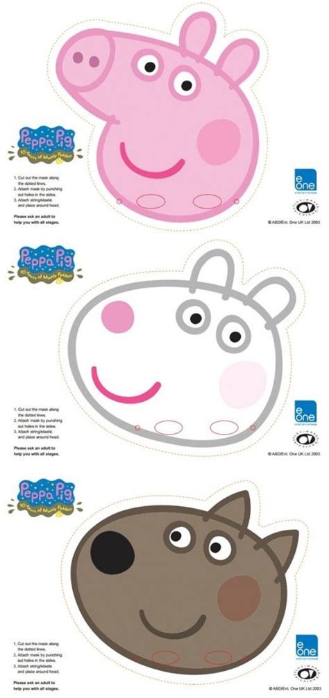 Face Masks Masks And Peppa Pig On Pinterest