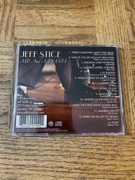 Jeff Stice Cd Ebay