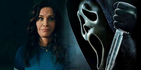 Pânico Courteney Cox Se Veste De Ghostface No Halloween