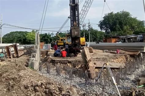 Rumah Pompa Alun Alun Contong Untuk Sedot Genangan Dari Kawasan