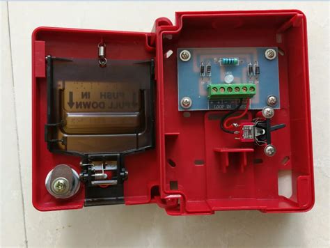 Lpsecurity Vdc Fire Alarm System Conventional Manual Call Point