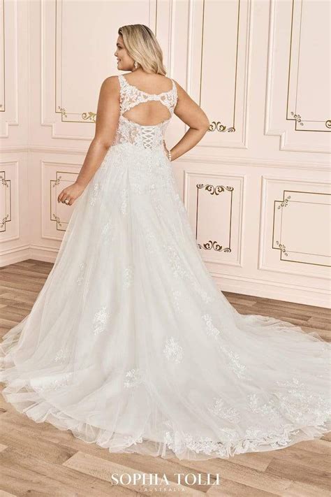 Sophia Tolli Wedding Dress Sophia Tolli Y12035 Chiara Plus Size