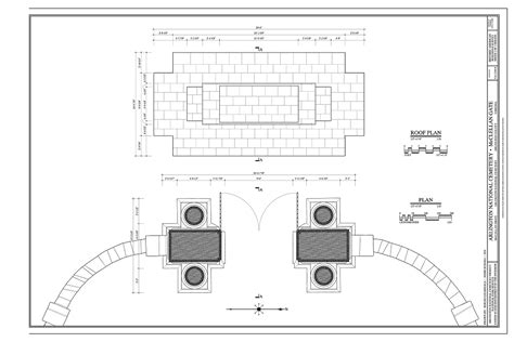 2 Plans Arlington National Cemetery Mcclellan Gate Mcclellan Drive