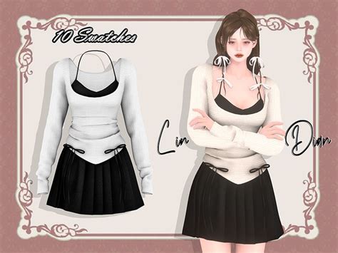 Lin Dian S Ballet Casual Women S Clothing Clothes For Women Sims