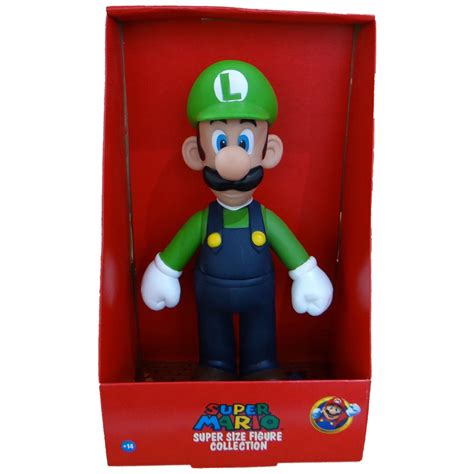 Boneco Luigi Super Mario Bros Grande Kart No Shoptime