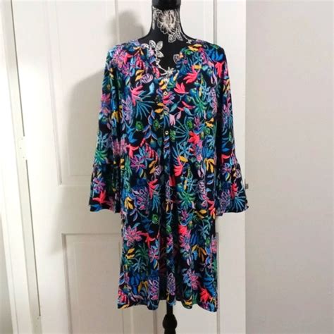 Lilly Pulitzer Dresses Htf Lilly Pulitzer Norris 34 Sleeve Dress