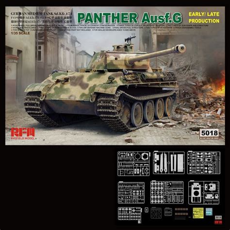 Rye Field Model Ryefield Model Rfm Rm Panther Ausf G Eraly