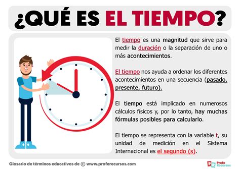 Qu Es El Tiempo