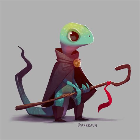 Lizard Mage Finished Projects Blender Artists Community