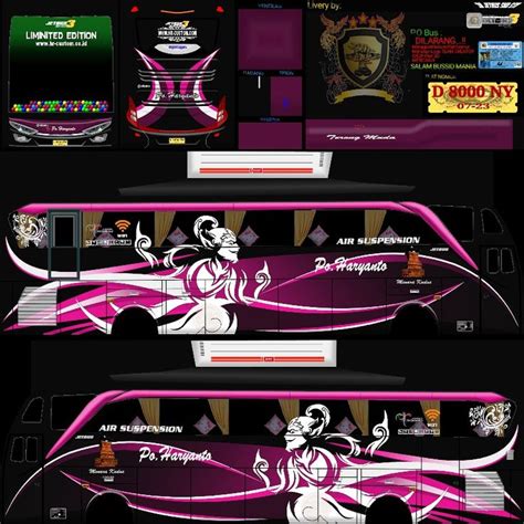 Mentahan Livery Bussid Rosso