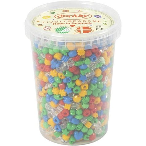 Dantoy Perler Diam 5 8 Mm Hulstr 4 Mm Ca 1580 Ass Ass Farver 700 G 1 Pk