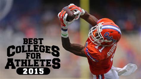 The 50 Best Colleges for Athletes - stack