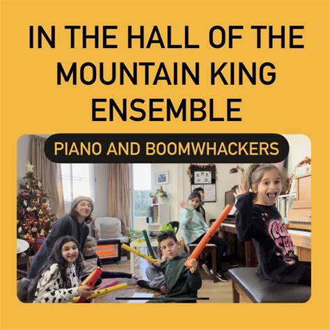 In the Hall of the Mountain King ensemble | Music Teaching Inspirations