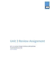 EET121Unit2Review1 ScottRussell Docx Unit 3 Review Assignment EET 121