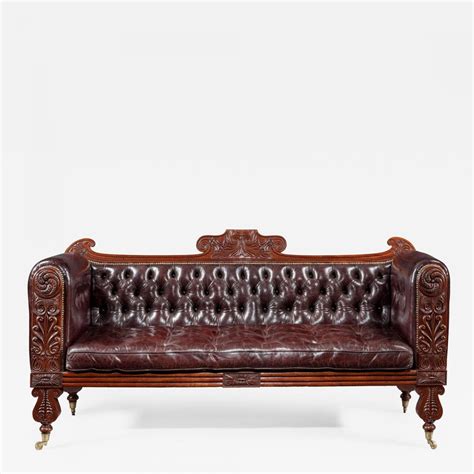 A Regency Mahogany Sofa