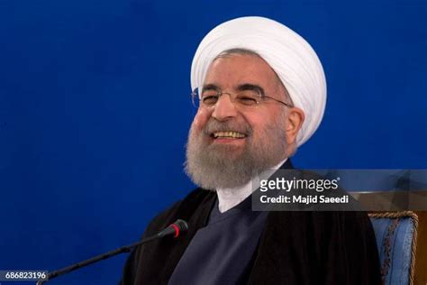 Iranian President Hassan Rohani Photos And Premium High Res Pictures