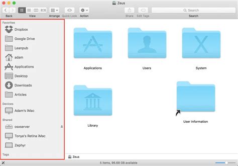 Teleport Around Your Mac With The Sidebar Mac Fusion