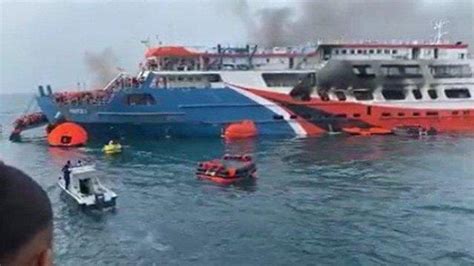 Misteri Penyebab Kapal Ferry KMP Royce Terbakar Di Pelabuhan Merak 9