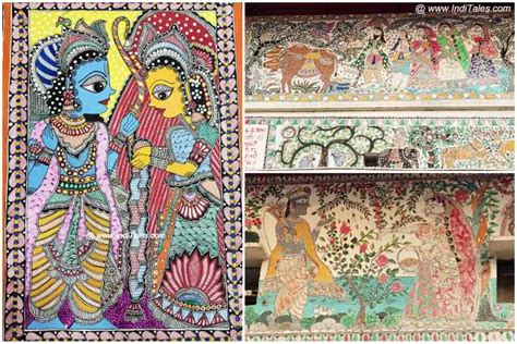 Guide To Madhubani Paintings From Mithila Bihar Inditales