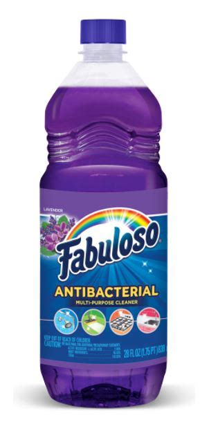 Fabuloso Antibacterial Multi Purpose Cleaner Lavender Scent 28 Oz