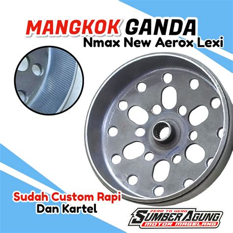 Jual MANGKOK KAMPAS GANDA NMAX NEW AEROX 155 LEXI CUSTOM KARTEL ANTI