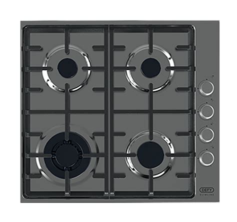 Defy Gas Hob Stainless Steel Dhg602