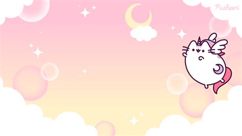 Pusheen : Pusheen Zoom Backgrounds