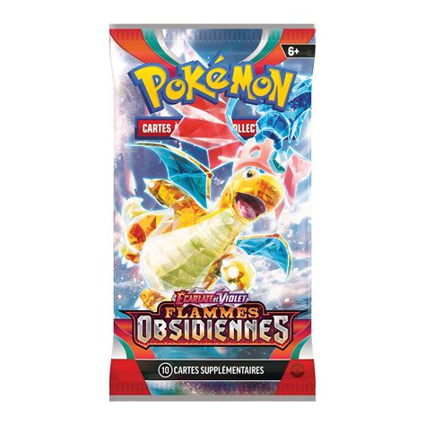 Pokémon Ev03 Flammes Obsidiennes Coffret Dresseur DÉlite Fr Coffre à Dom