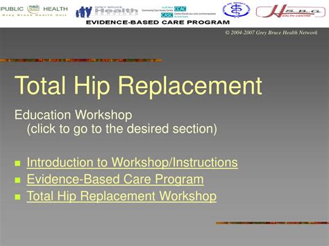 Ppt Total Hip Replacement Powerpoint Presentation Free Download Id 777771