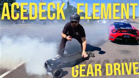 Acedeck Ares X1 2023 New Element Gear Drive System Youtube