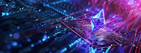 Premium Photo Ethereum Digital Currency Technology Background